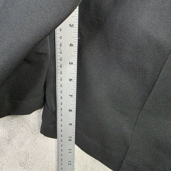 Mens Black PGA Tour Golf Shorts Flat Front 100% Polyester 10" Inseam Size 38 - Picture 8 of 10